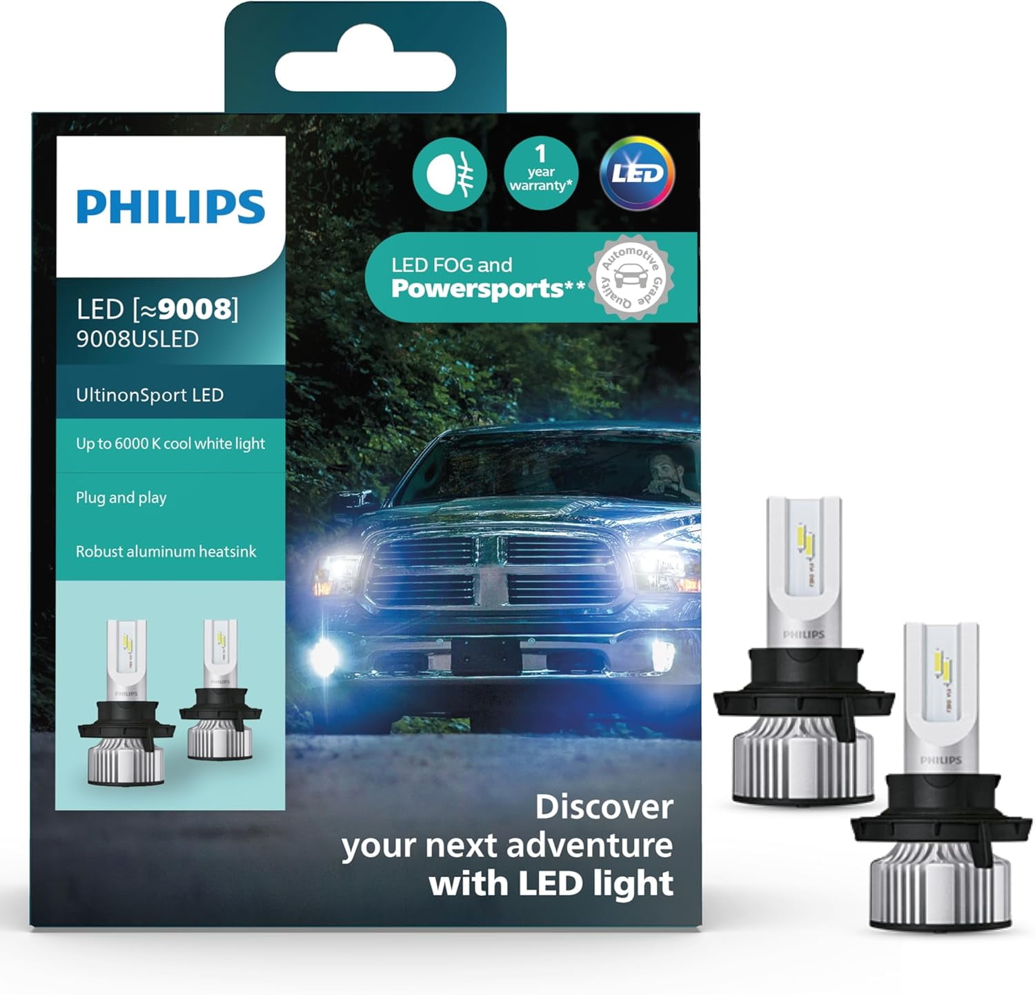 Sylvania 9006 SilverStar zXe Halogen Headlight Bulb, Pack of