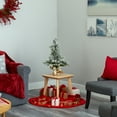 thumbnail image 7 of Nearly Natural 28" Flocked Artificial Christmas Tree with Pine Cones, 7 of 7