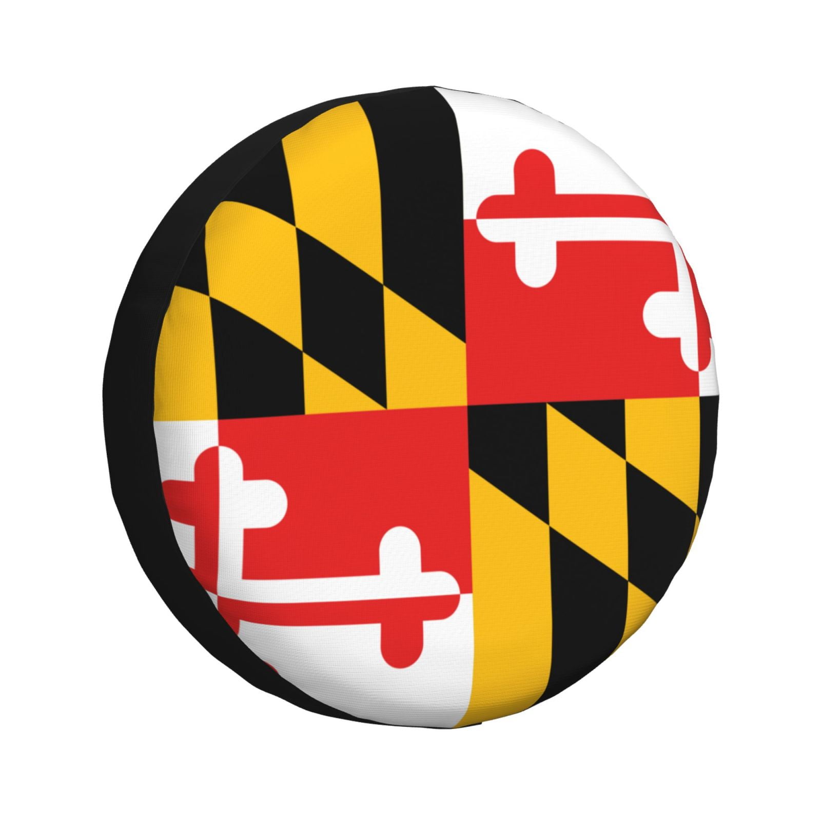 DouZhe Waterproof Spare Tire Cover, Maryland State Flag Prints