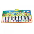 thumbnail image 2 of Alfombrilla de piano musical portátil para niños, alfombra de juguete con teclado de piano, manta de educación temprana para bebés, 2 of 13