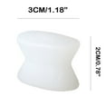 thumbnail image 3 of Silicone Toe Separator - Soft Gel, Bursitis Relief, Hammer Toe Corrector, Universal Size, Reusable, 3 of 6