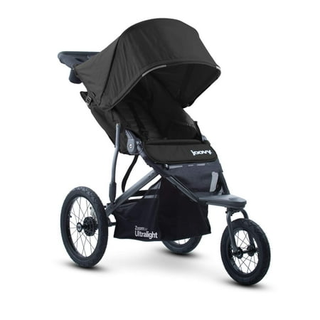 Joovy Zoom 360 Ultralight Jogging Stroller, Large Canopy, Lightweight Jogger, Extra Large Air Filled Tires,