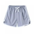 thumbnail image 3 of BULLPIANO Unisex Baby Shorts Baby Boys Girls Athletic Shorts Cotton Soild Color with Drawstring, 3 of 4