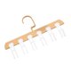 thumbnail image 1 of Perchas para ropa Hnadbag con 6 ganchos, resistentes y duraderas. Beige, 1 of 9