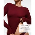thumbnail image 2 of Remera INLYRIC Inbarely Soft de Manga Larga Roja Talle M, 2 of 5