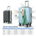 thumbnail image 6 of Gaeub Dog Wrapped in Towel Elastic Luggage Cover with Concealed Zipper Dust-Proof Luggage Cover Protector - 18-32 inch - X-Large, 6 of 9