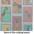 thumbnail image 5 of Lots of German Shepherd Glass Cutting Board Large 12 in x 15 in, 5 of 5