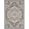 thumbnail image 2 of Nourison Parisa 5'3" x 7'5" Grey Sage Bordered Indoor Rug, 2 of 8