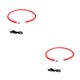 thumbnail image 3 of Billuyoard Collar para mascotas Advertencia de seguridad luminosa Collar LED para mascotas Collar de animal ajustable recargable, rojo Type2 NO2 Billuyoard CBP166945, 3 of 6