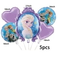 thumbnail image 2 of 5 Pcs For Frozen Themed Birthday Foil Balloons,Cartoon Balloon,Birthday Party Decorations,Party Kit Supplies for Boy Girls Celebration, 2 of 3