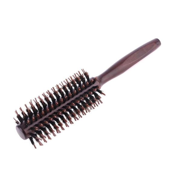 YEUHTLL 6 Types Straight Twill Hair Comb Natural Boar Bristle Rolling Brush Round Barrel Blowing Curling DIY Hairdressing Styling Tool