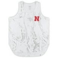 thumbnail image 2 of Women's Profile White Nebraska Huskers Plus Size Marble Tank and Shorts Set, 2 of 3
