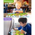 thumbnail image 2 of Reusable Sticker Books for Kids 2-4, Fun Sticker Books for Toddlers 1-3, Toddler Stickers Age 2-4, 40 Pcs Cute Waterproof Stickers for Teens Girls Boy, 2 of 3