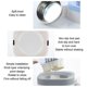 thumbnail image 2 of Automatic Water and Food Dispenser for Dogs and Cats, 2 Pet Bowls, Green and Gray, 2 of 4