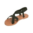 thumbnail image 2 of Sandalias de mujer de verano Calzado casual Sandalias casuales de mujer de color sólido Wmkox8yii nm5213, 2 of 6