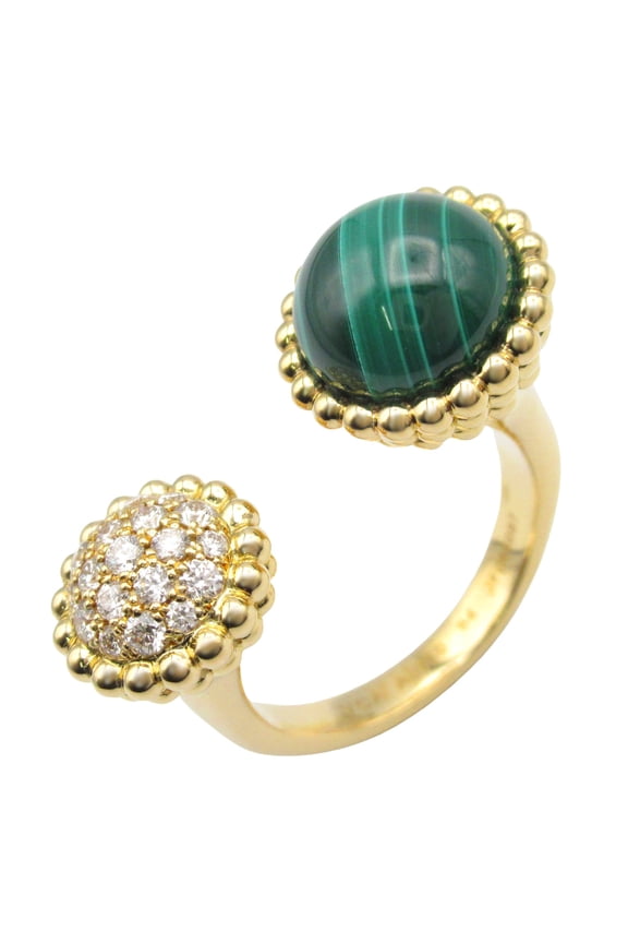 Pre-Owned Van Cleef & Arpels Couleur Entre Les Doors Ring, 18K Yellow Gold with... (Good)