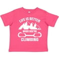 thumbnail image 3 of Inktastic Rock Climbing Mountains Boys or Girls Toddler T-Shirt, 3 of 5