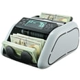Money Counter Machine, Bill Counter with UV, MG, IR and DD Counterfeit ...