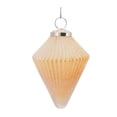 thumbnail image 3 of Melrose International Ribbed Glass Ornament (Set of 6), 3 of 4
