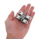 thumbnail image 5 of HONMEET 2Ud Bisagra Para Puertas Plegables Con Materiales Resistentes Y Invisible Plateado, 5 of 6