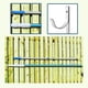 thumbnail image 5 of Xihbxyly Liquidación de Verano Conjunto de Soporte de Aluminio para Colgar Caña de Piscina 2 Piezas, Ideal para Caña Telescópica y Rojo, 5 of 7