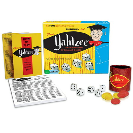 Classic Yahtzee, An Exciting Game Of Skill And Chance, A CLASSIC: Yahtzee - one of the most popular dice games since its introduction in the 1950s, with Over 50.., By Winning Moves (Best Skill Games Android)