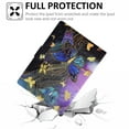 thumbnail image 5 of for Samsung Galaxy Tab A 9.7 Inch 2015 (SM-P550 SM-T550 SM-T555) Case, Pattern PU Leather Full Body Protective Adjustable Stand Cover with Card Pocket Folio Flip Case Cover, Gold Butterfly, 5 of 7