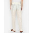 thumbnail image 4 of Mens Handmade Silk Blend Festive Kurta With Trouser Style Ethnic Pants Bottom, 4 of 7