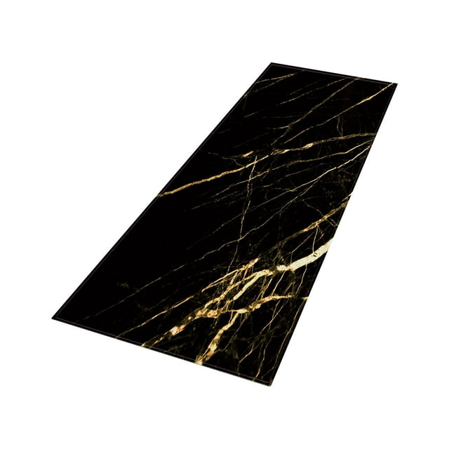 Tapis à Texture Marbre Tapis de Sol Tapis Coureur Doux Tapis de Transfert pour E E