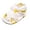 Yellow, variant on Baby Sandals Soft Sole Non Structure Classic Toddler Floor Shoes Cute Fruit Strawberry Print Design Fashionable Toddler Shoes Comfortable Sandals For Baby Daily Wear ,Cn Size:5/15
