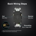 thumbnail image 3 of 30W 20A 3-Port Type C and Dual Type A USB Duplex USB Wall Outlet, Wall Plate Included, Brown (2-Pack), 3 of 8