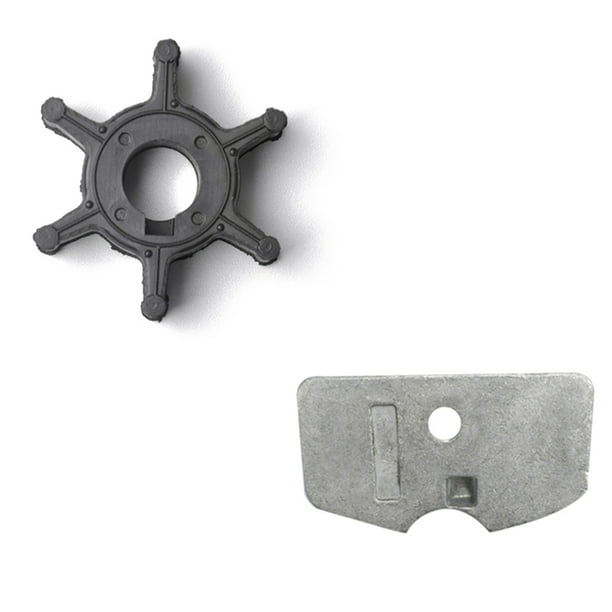 Water Pump Impeller for with Fit for Outboard Lower Unit Gearbox Anode