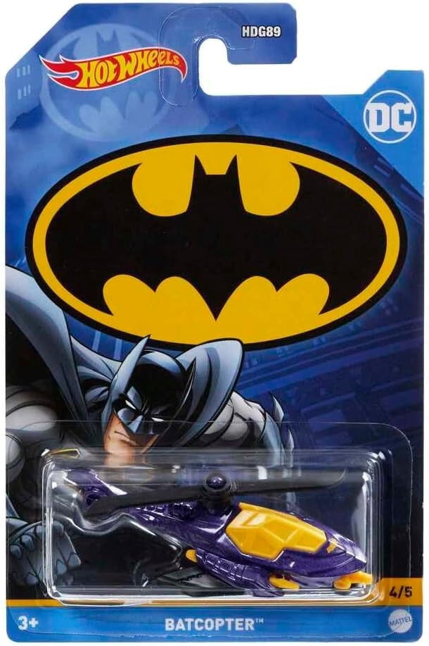 Hot Wheels Batman 2022 Batmobile Complete Set of 5 Diecast Vehicles Mix 2 HDG89-956B