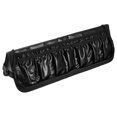 thumbnail image 1 of Soporte plegable para brochas de maquillaje, organizador de brochas de maquillaje con 14 bolsillos, bolsa de viaje para brochas de maquillaje de pie, estuche de cosméticos, estuche portátil para brochas de maquillaje de viaje Unique Bargains bolsas de cosméticos, 1 of 7