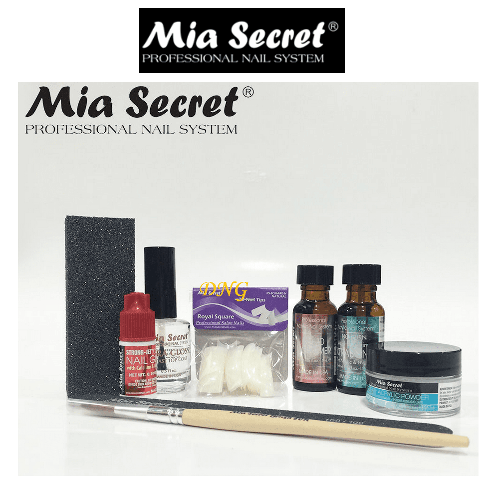 *LAWholesaleStore* MIA SECRET - Clear ACRYLIC NAIL System ...