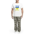 thumbnail image 5 of CafePress - Ukrainian Lover I Stand With Ukraine Heart Pajamas - Men's Light Loose Fit Cotton Pajama Set, 5 of 7