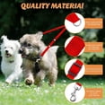 thumbnail image 3 of Correa doble para entrenador de mascotas sin enredos para dos perros (rojo) JM, 3 of 5