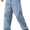 Light Blue, variant on NICELF Baggy Jeans Men – Wide Leg Vintage Loose Fit Stretch Denim Pants for Men Y2K Hip Hop Streetwear Trousers with Classic Pocket, Light Blue