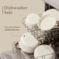 thumbnail image 6 of Carote 21-Piece Nonstick Pots and Pans Set, Ceramic Cookware Set with Steamer, Induction Compatible, White, 6 of 8