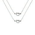 thumbnail image 2 of Pendant Necklace for Women Good Friend Good Sister Necklaces Forever Love Knot Matching Friendship Necklaces Card Necklace, 2 of 16