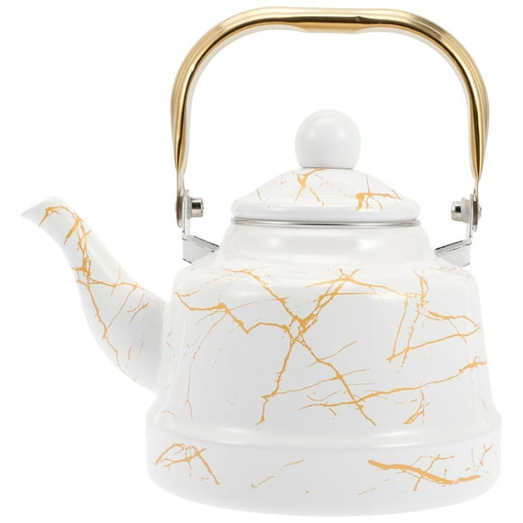 Enamel Tea Pot Heating Water Kettle Practical Teakettle Thickened Water Heating Pot