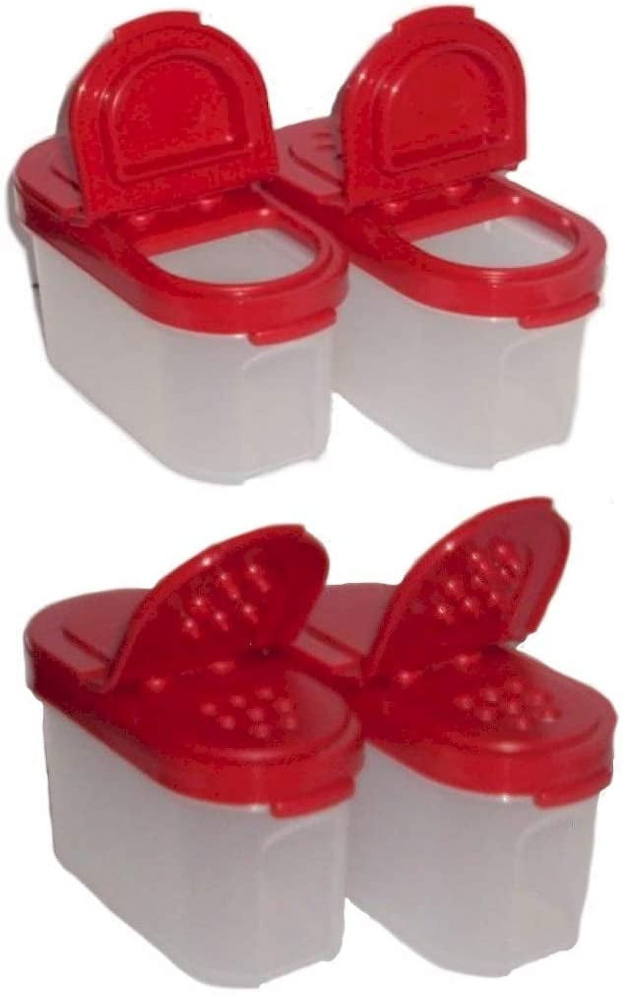 Tupperware Small Spice Containers Set of 4 