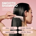 thumbnail image 4 of MONDAY Haircare SMOOTH Shampoo Softens Curly Wavy Hair, Wheat Protein, Avocado Oil, 12 fl oz, 4 of 12
