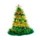 thumbnail image 1 of Sombrero de de Navidad con accesorio fotográfico de estrella para actuación en el escenario para adultos y niños Luz verde dorada, 1 of 9