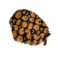 thumbnail image 4 of Fun Halloween Working Cap Scrub Cap with Sweatband Adjustable Unisex Men Women Tie Back Hat Nurse Surgical Caps, 4 of 5