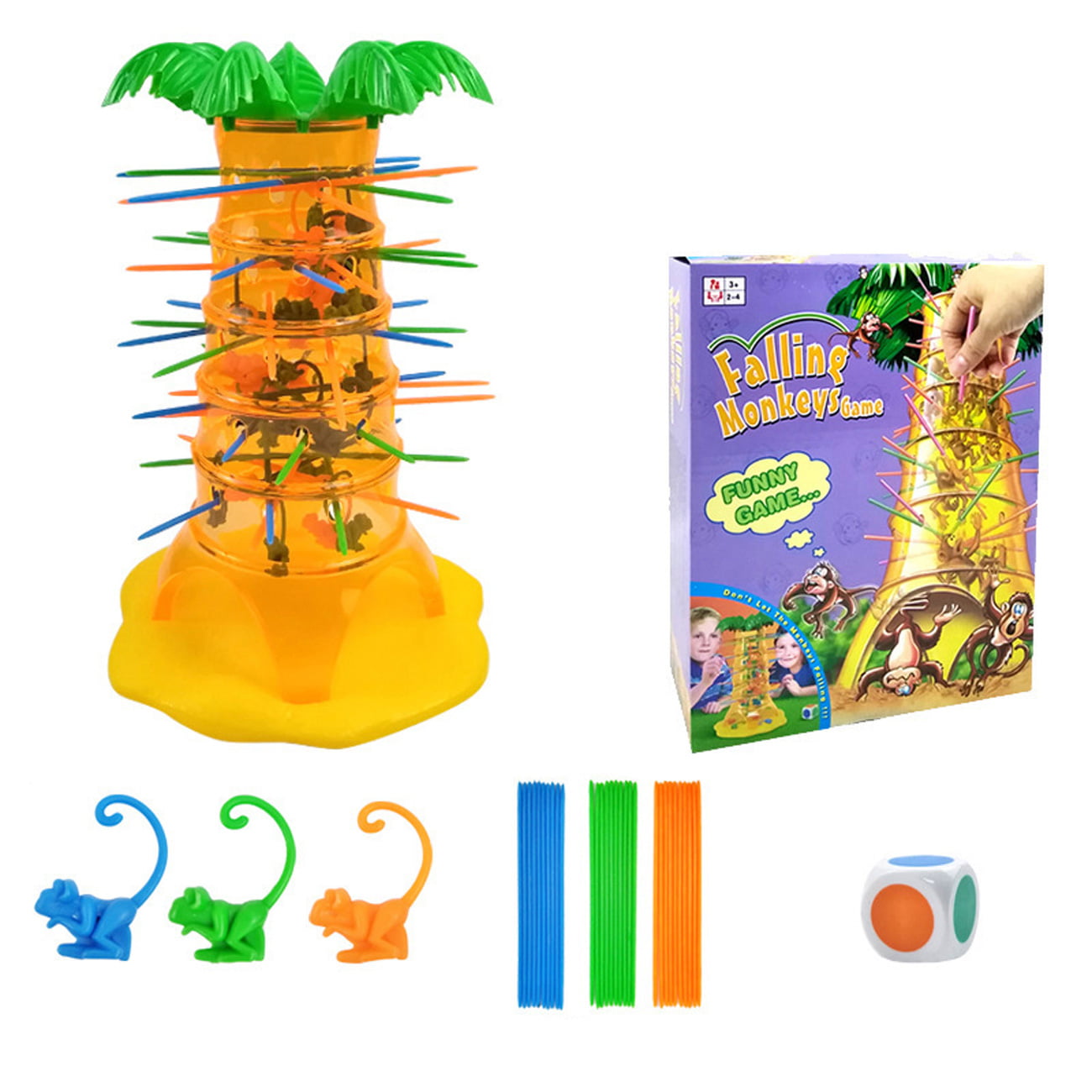 Monkey Climbing Board Game Kids Falling Tumbling Family Toy Educational Toys 