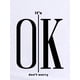 thumbnail image 2 of Camisetas con diseño gráfico para mujer, playera corta, clásico, estética, ropa de verano de los 90Chic OK Letter Print Casual Tee for Women - Crew Neck, Short Sleeve, Breathable Polyester - Perfec, 2 of 8