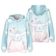 thumbnail image 5 of Sanrio-Sudadera con capucha para niños, ropa de Anime de dibujos animados Cinnamoroll, regalos de cumpleaños, 5 of 5