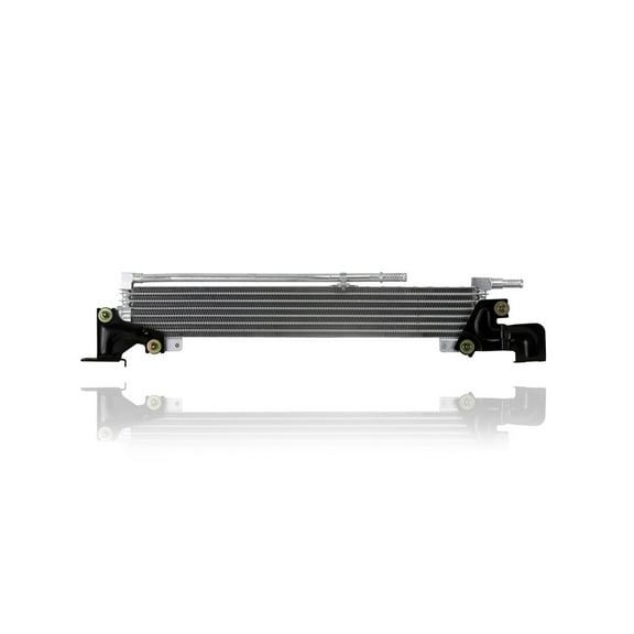 Engine Oil Cooler - Cooling Direct Compatible/Replacement for '13-19 Ford Taurus SHO/Police Model 3.5 Liter With Turbo Aluminum Tank, Aluminum Core - DG1Z7A095D