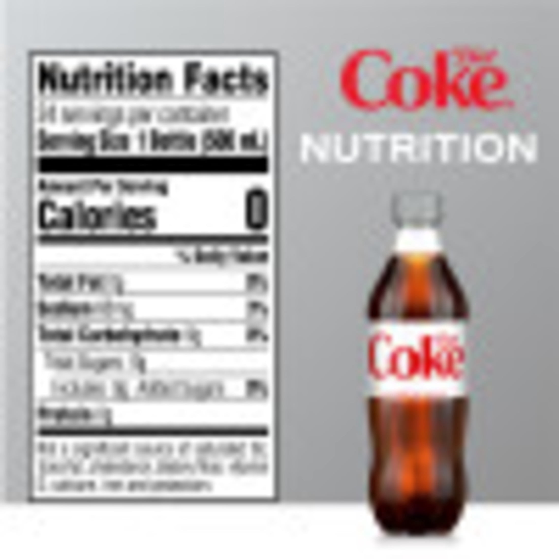 2X-Diet Coke Soda Bottles - 16.9 fl oz - 6 pk